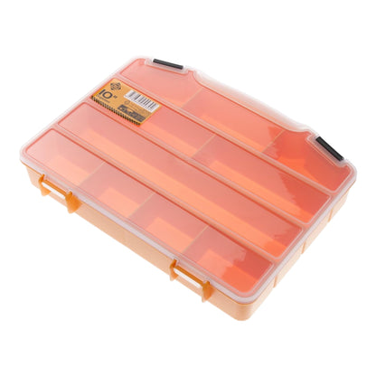 FORTE Tools Box ORG-10 Organizer Small Parts Storage (000051144705) 251 x 200 x 44 mm avec 10 compartiments pour clous, vis, chevilles, outils à main