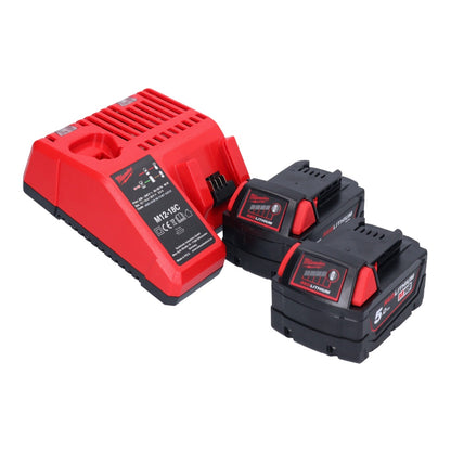 Perceuse à percussion sans fil Milwaukee M18 BPD-502 18 V 60 Nm + 2x batteries 5,0 Ah + chargeur