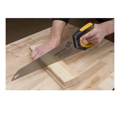 FORTE Tools Fuchsschwanz 40 cm 7 TPI Premium Säge, klassische Handsäge mit ergonomischem Gummigriff, Säge für Holz, Kunststoff, etc., mit durchgehender Verzahnung Made in Sweden ( 000051083443 ) - Toolbrothers