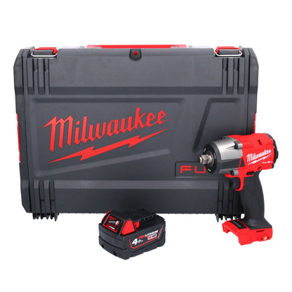 Clé à chocs sans fil Milwaukee M18 FMTIW2F12-401X 18 V 745 Nm 1/2" brushless + 1x batterie 4,0 Ah + boîtier HD - sans chargeur