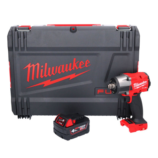 Milwaukee M18 FMTIW2F12-401X Akku Schlagschrauber 18 V 745 Nm 1/2" Brushless + 1x Akku 4,0 Ah + HD Box - ohne Ladegerät