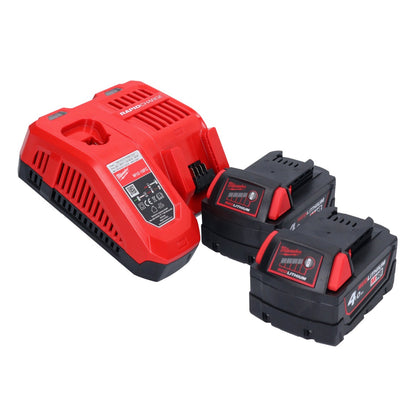 Milwaukee M18 FMTIW2F12-402X Akku Schlagschrauber 18 V 745 Nm 1/2" Brushless + 2x Akku 4,0 Ah + Ladegerät + HD Box