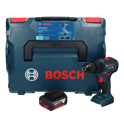 Bosch GSB 18V-55 Professional perceuse à percussion sans fil 18 V 55 Nm sans balais + 1x batterie 5,0 Ah + L-Boxx - sans chargeur