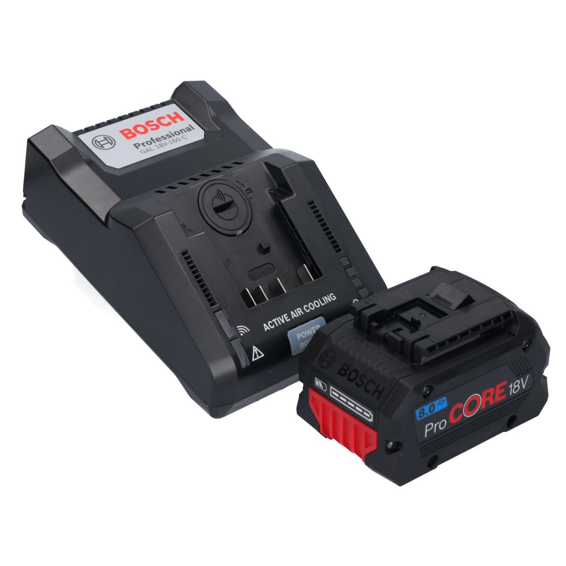 Scie à table sans fil Bosch GTS 18V-216 Professional 18 V 216 mm Biturbo brushless + 1x batterie ProCORE 8,0 Ah + chargeur