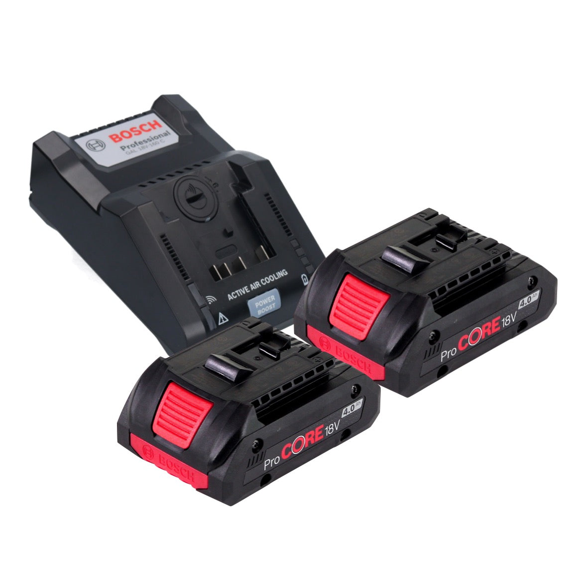 Scie à table sans fil Bosch GTS 18V-216 Professional 18 V 216 mm Biturbo brushless + 2x batterie ProCORE 4,0 Ah + chargeur