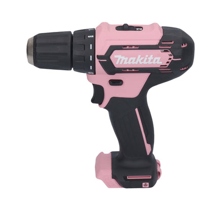 Makita Pink Lady Edition Set 12 V DF 333 DSAP1 Akku Bohrschrauber + CL 108 FDSAP Staubsauger + UR 100 DSAP Rasentrimmer + 3x Akku 2,0 Ah + 3x Ladegerät