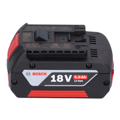 Bosch GWX 18V-10 Professional Akku Winkelschleifer 18 V 125 mm  X-LOCK Brushless + 1x Akku 5,0 Ah + L-Boxx - ohne Ladegerät