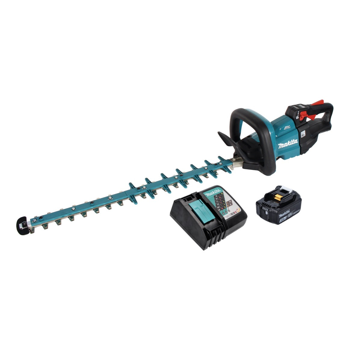 Makita DUH 602 RF Akku Heckenschere 18 V 60 cm Brushless + 1x Akku 3,0 Ah + Ladegerät - Toolbrothers