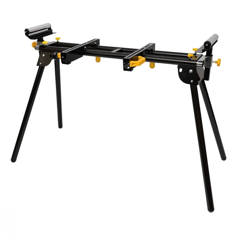 TOUGH MASTER Gehrungssägenständer 200cm, zusammenklappbar, robust, mit stabilen Beschlägen, verstellbaren Stützarme, Schnellspannklemmen ( TM-MS200U ) - Toolbrothers