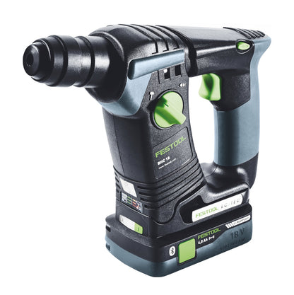 Festool BHC 18 HPC 4,0 I-Plus Akku Bohrhammer 18 V 25 Nm 1,8 J SDS Plus Brushless + 2x Akku 4,0 Ah + Ladegerät + 650 tlg. Schrauben und Dübel Sortiment + 7 tlg. Hammerbohrer SDS-Set + Systainer - Toolbrothers