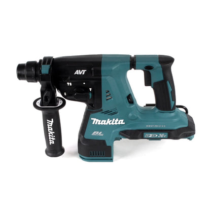 Makita DHR 280 CTJ Akku Bohrhammer 36 V ( 2x 18 V ) 2,8 J SDS-plus Brushless+ 2x Akku 5,0 Ah + Doppelladegerät + Makpac