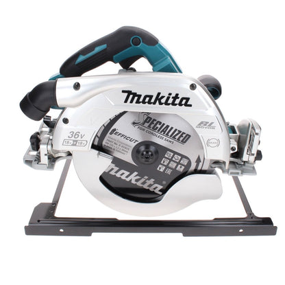 Makita DHS 900 CT Scie circulaire sur batterie 36 V (2x 18 V) 235 mm sans balais + 2x batterie 5,0 Ah + double chargeur