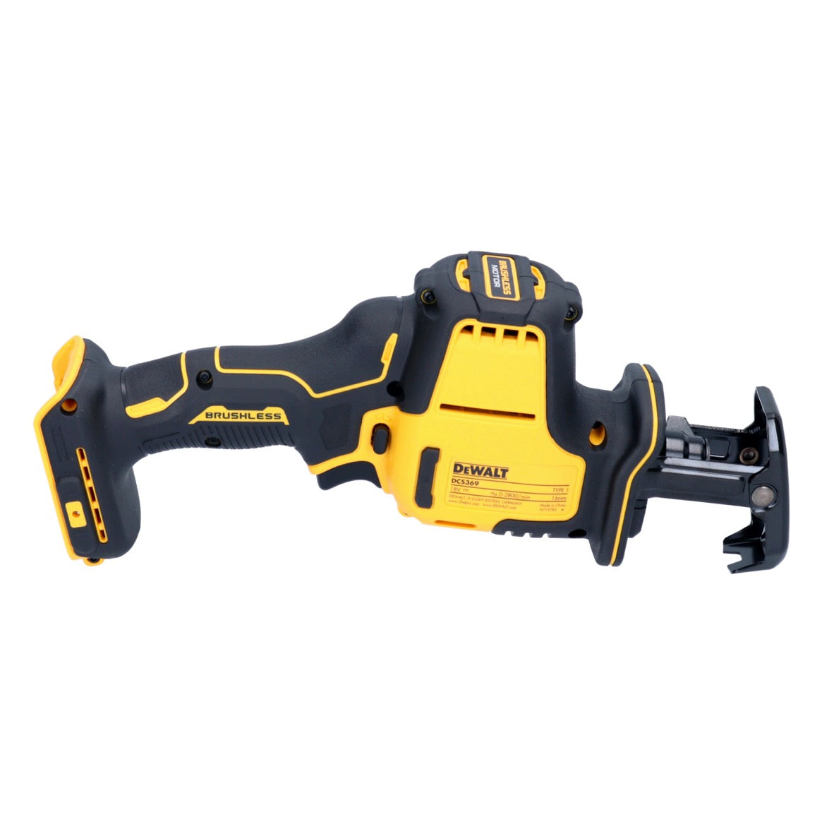 Scie sabre sur batterie DeWalt DCS 369 N scie alternative 18 V sans balais + 1x batterie 2,0 Ah - sans chargeur