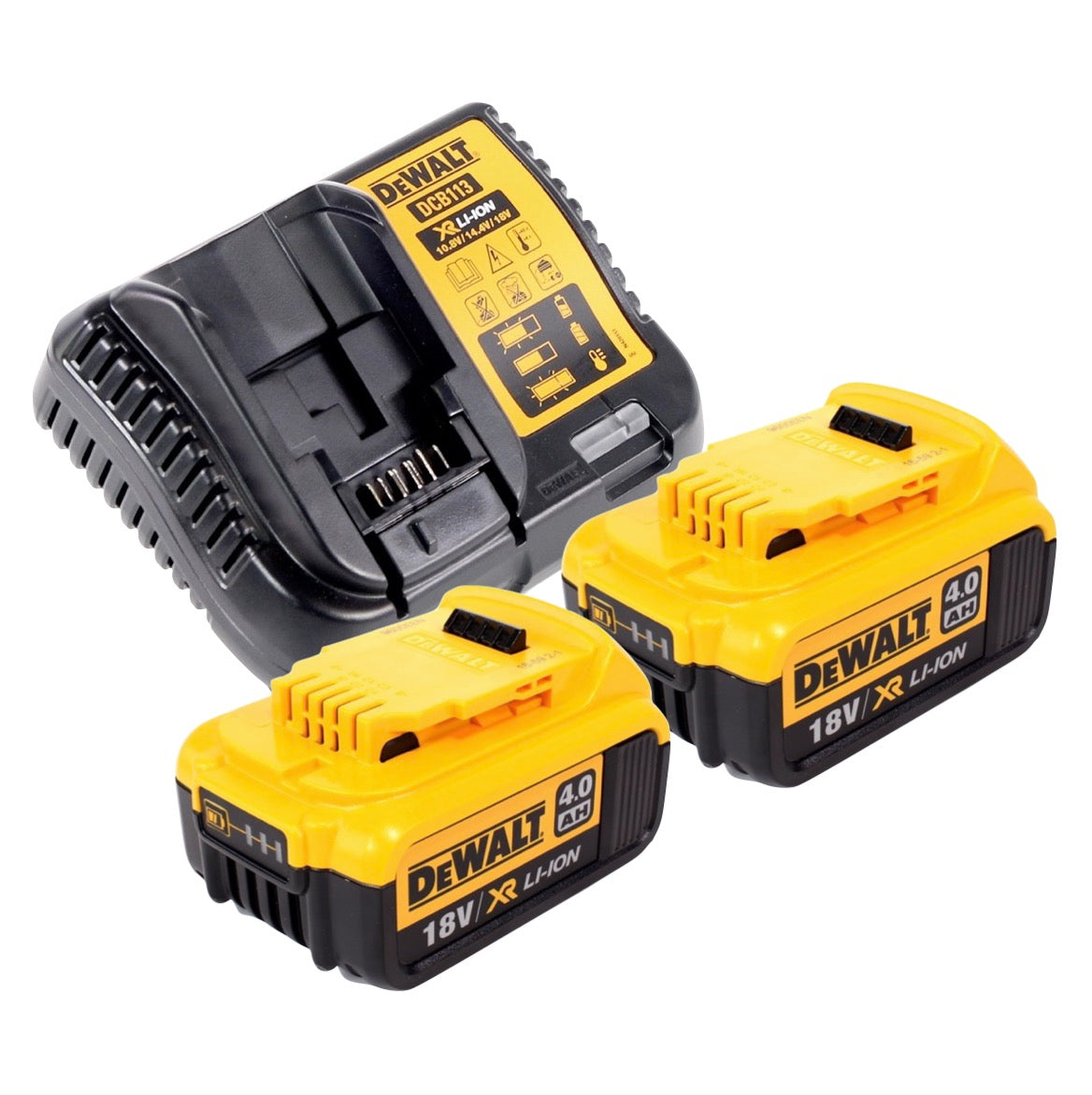 Scie sabre à batterie DeWalt DCS 369 M2 scie alternative 18 V sans balais + 2x batteries 4,0 Ah + chargeur