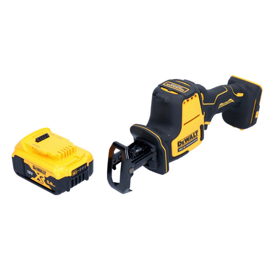 Scie sabre sur batterie DeWalt DCS 369 N scie alternative 18 V sans balais + 1x batterie 5,0 Ah - sans chargeur