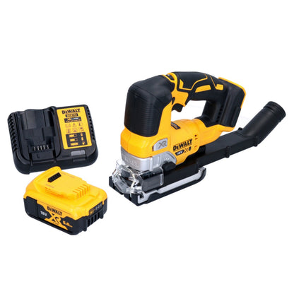 DeWalt DCS 334 P1 Akku Pendelhub Stichsäge 18 V Brushless + 1x Akku 5,0 Ah + Ladegerät - Toolbrothers