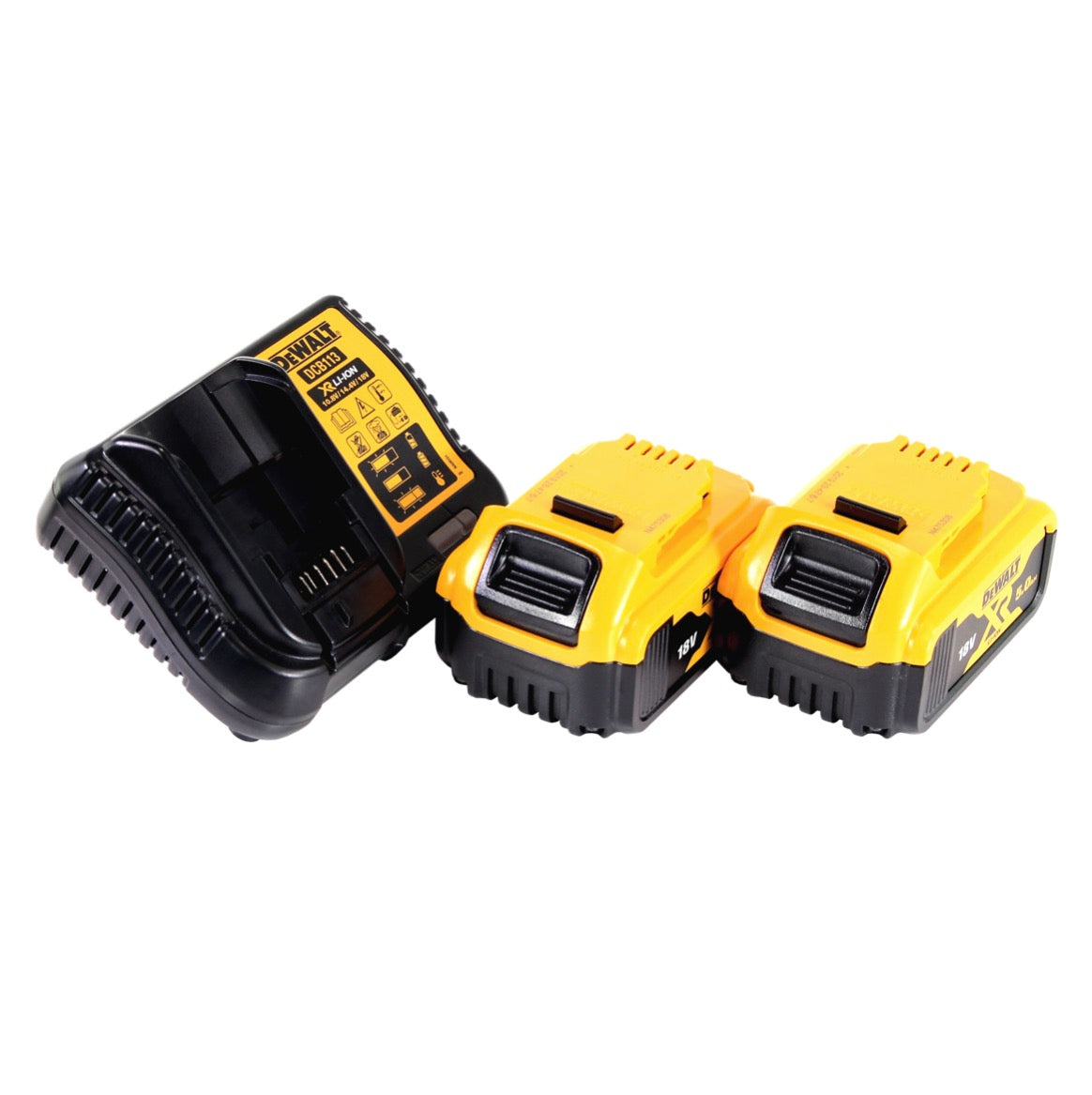 DeWalt DCS 334 P2 Akku Pendelhub Stichsäge 18 V Brushless + 2x Akku 5,0 Ah + Ladegerät - Toolbrothers