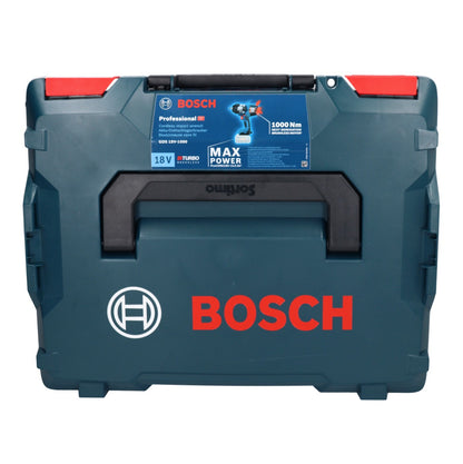 Bosch GDS 18V-1000 Professional Clé à chocs rotative sans fil 18 V 1000 Nm BITURBO sans balais + 2x batterie ProCORE 8,0 Ah + chargeur + L-Boxx (06019J8302)