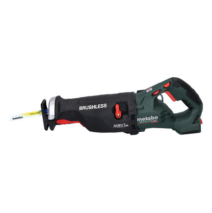 Scie sabre à batterie Metabo SSEP 18 LTX BL MVT 18 V sans balais + 1x batterie 4,0 Ah - sans chargeur