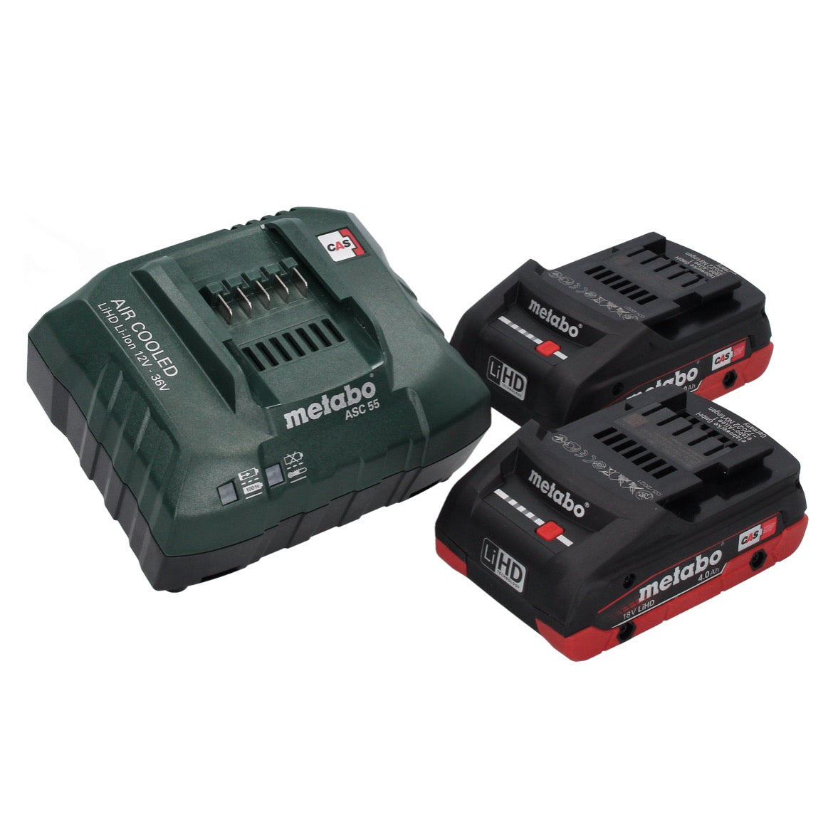 Scie sabre à batterie Metabo SSEP 18 LTX BL MVT 18 V sans balais + 2x batterie 4,0 Ah + chargeur