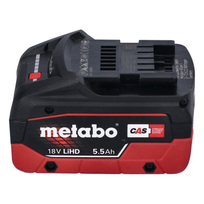 Scie sabre à batterie Metabo SSEP 18 LTX BL MVT 18 V sans balais + 1x batterie 5,5 Ah - sans chargeur