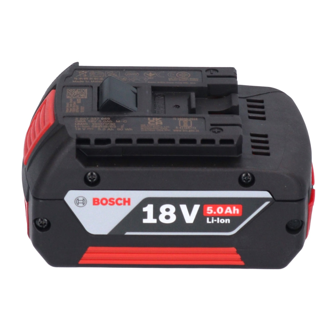 Bosch GSB 18V-150 C Professional Akku Schlagbohrschrauber 18 V 150 Nm Biturbo Brushless + 1x Akku 5,0 Ah + L-Boxx - ohne Ladegerät