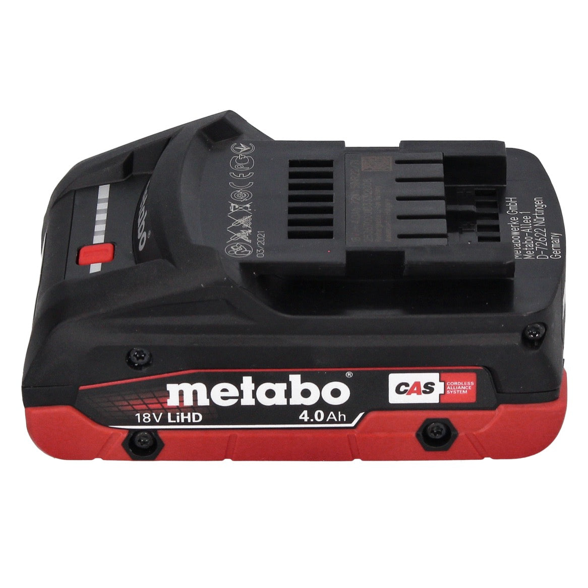 Metabo KH 18 LTX BL 28 Q Akku Bohrhammer 18 V 3 J SDS plus Brushless + 1x Akku 4,0 Ah + metaBOX - ohne Ladegerät