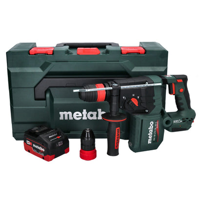 Metabo KH 18 LTX BL 28 Q Akku Bohrhammer 18 V 3 J SDS plus Brushless + 1x Akku 8,0 Ah + metaBOX - ohne Ladegerät