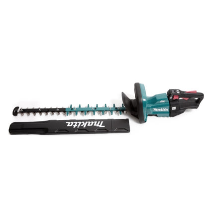 Makita DUH 601 Z Akku Heckenschere 18 V 60 cm Brushless Solo + Makita DUM 604 ZX Akku Grasschere - ohne Akku, ohne Ladegerät