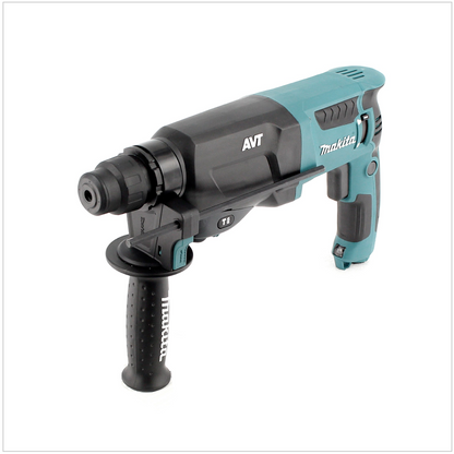 Makita HR 2611 FT Kombihammer für SDS-PLUS-Werkzeuge + Bohrfutter 194079-2 + Makita Koffer - Toolbrothers