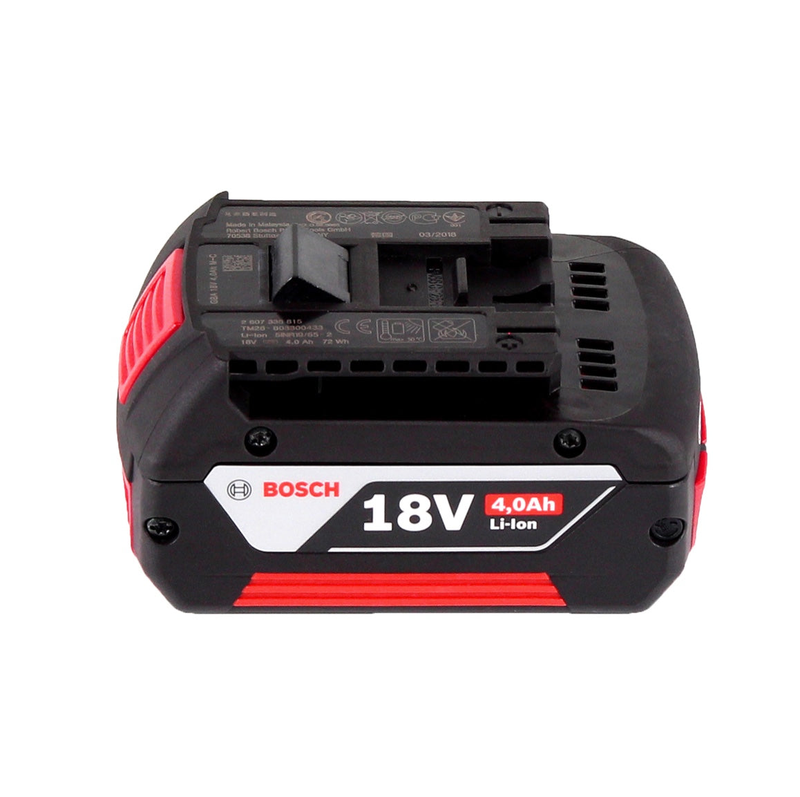 Bosch GWS 18V-7 Professional Akku Winkelschleifer 18 V 125 mm 22,23 mm Brushless + 1x Akku 4,0 Ah  + L-Boxx - ohne Ladegerät