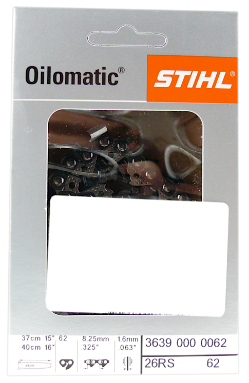 STIHL Oilomatic Sägekette .325" Rapid Super mit 1,6 mm Treibglieddicke - 37 cm ( 3639 000 0062 ) - Toolbrothers