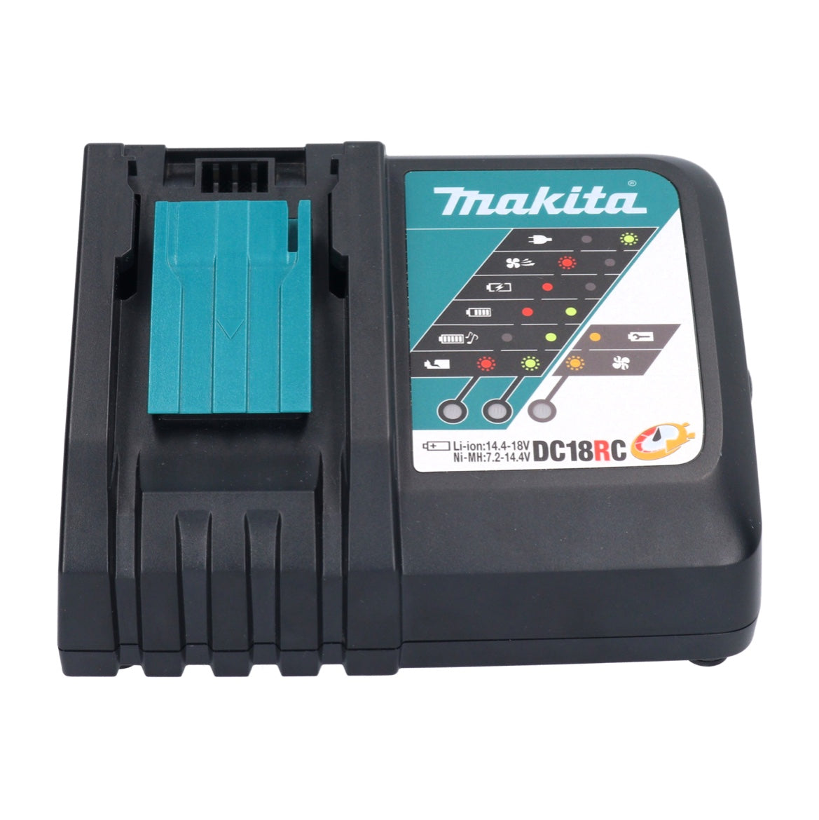 Makita Power Source Kit 18 V mit 2x BL 1850 B 5,0 Ah Akku + DC 18 RC Schnellladegerät + Makpac ( 197624-2 )