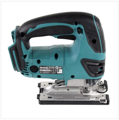 Makita DJV 180 Z Akku Stichsäge 18 V Solo - ohne Akku, ohne Ladegerät + 12x Makita Stichsägeblatt