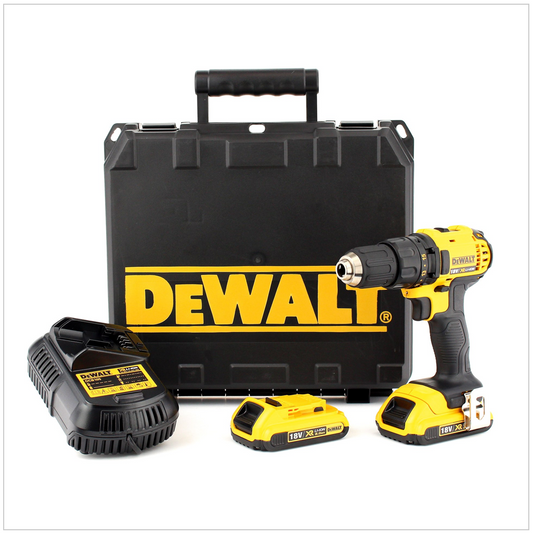 DeWalt DCD 780 D2 QW 18V Akku-Bohrschrauber im Koffer inkl. 2x DCB 183 Akku + DCB 113 Ladegerät - Toolbrothers