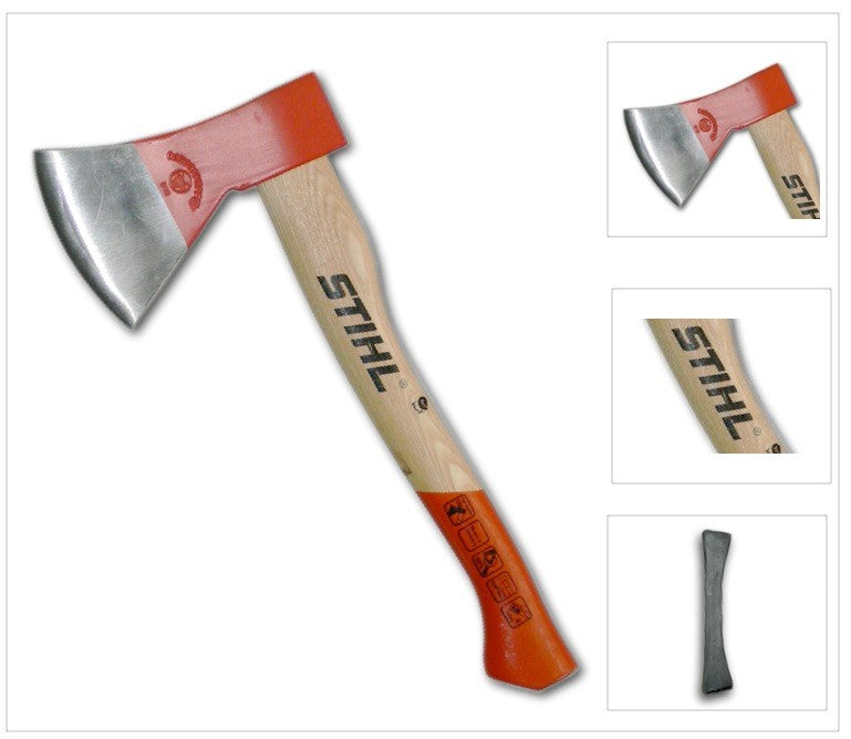 STIHL Forstbeil 38 cm mit Gummischutz ( 00008811912 ) - Toolbrothers