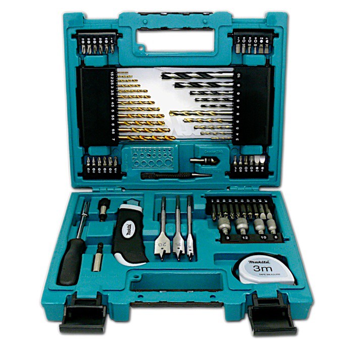 Makita 71 tlg. Bit & Bohrer Koffer Set D-33691 - Toolbrothers