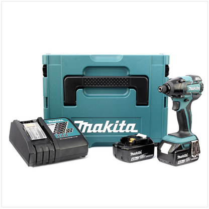 Makita DTD 129 RMJ 18 V Akku Schlagschrauber im MAKPAC inkl. 2x BL1840 B Akku + DC18RC Ladegerät - Toolbrothers