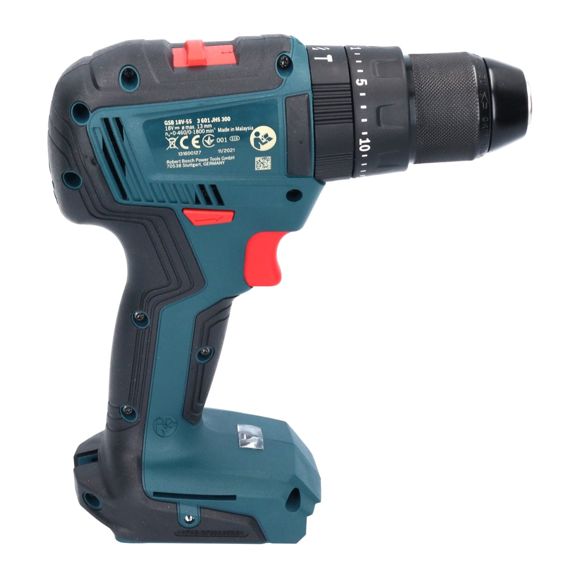 Bosch GSB 18V-55 Professional Akku Schlagbohrschrauber 18 V 55 Nm Brushless + 1x Akku 5,0 Ah - ohne Ladegerät - Toolbrothers