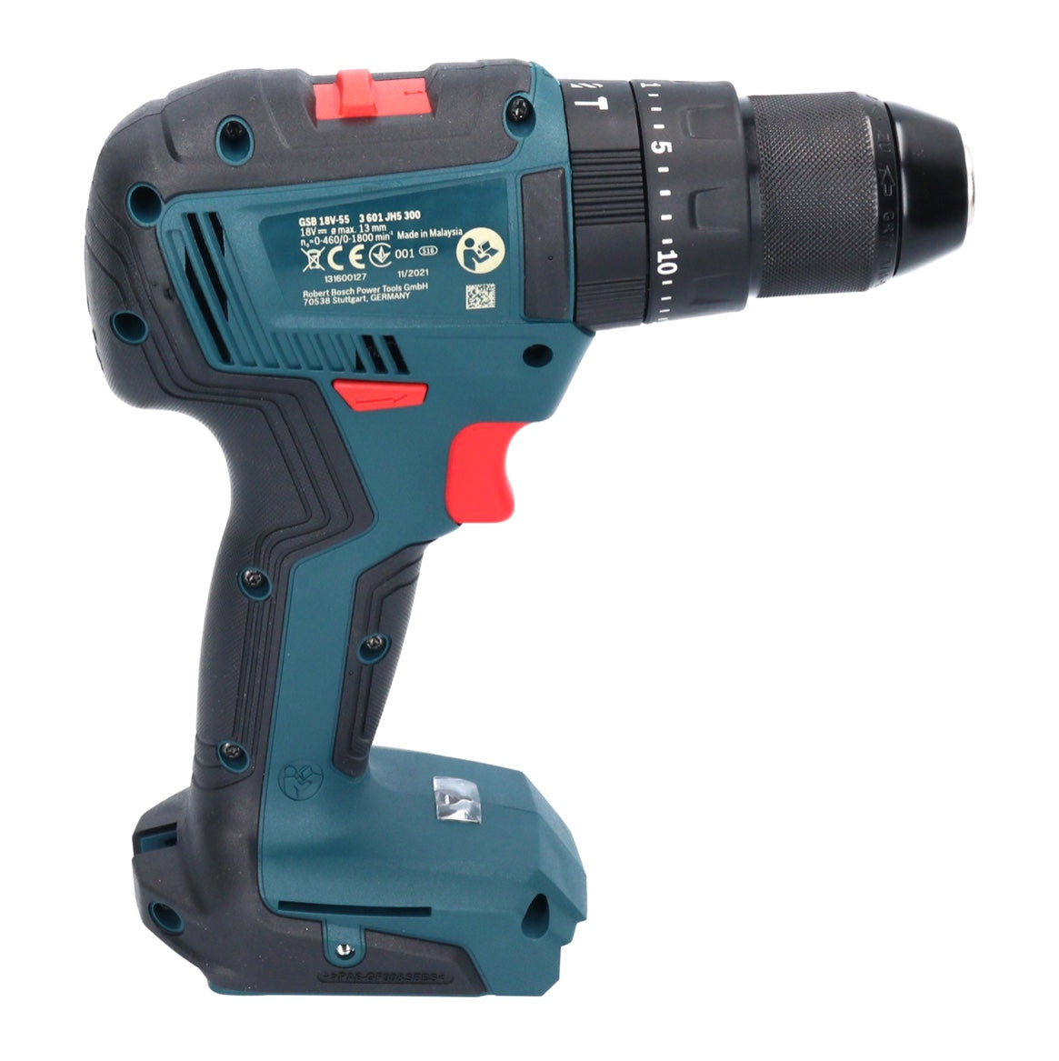 Bosch GSB 18V-55 Professional Akku Schlagbohrschrauber 18 V 55 Nm Brushless + 1x Akku 5,0 Ah + Ladegerät - Toolbrothers