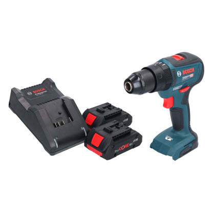 Bosch GSB 18V-55 Professional Akku Schlagbohrschrauber 18 V 55 Nm Brushless + 2x ProCORE Akku 4,0 Ah + Ladegerät - Toolbrothers