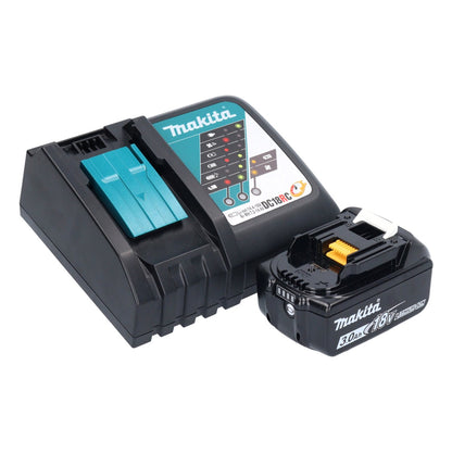 Makita DSS 610 RF1 scie circulaire sur batterie 18 V 165 mm + 1x batterie 3,0 Ah + chargeur