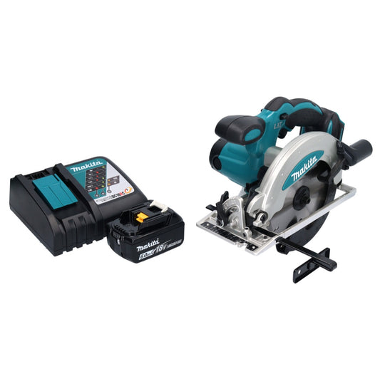 Makita DSS 610 RG1 scie circulaire sur batterie 18 V 165 mm + 1x batterie 6,0 Ah + chargeur