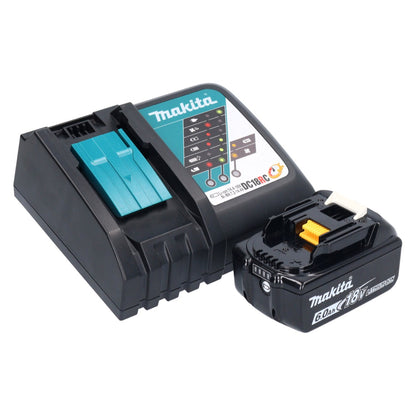 Makita DSS 610 RG1 scie circulaire sur batterie 18 V 165 mm + 1x batterie 6,0 Ah + chargeur