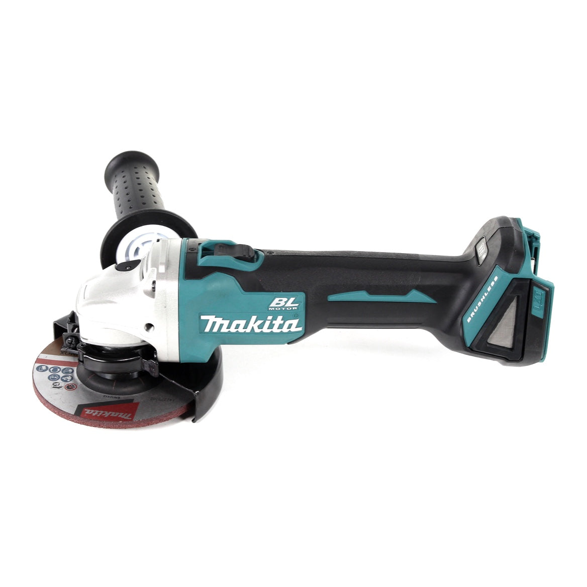 Makita DGA 504 RT3J Akku Winkelschleifer 18 V 125 mm Brushless + 3x Akku 5,0 Ah + Ladegerät + Makpac