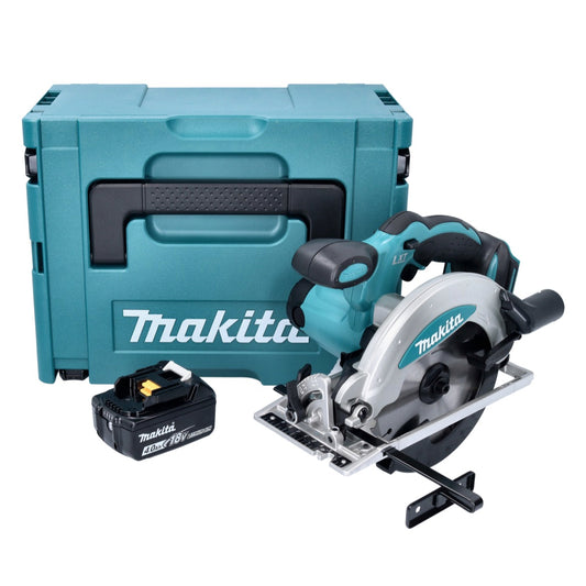 Scie circulaire sans fil Makita DSS 610 M1J 18 V 165 mm + 1x batterie 4,0 Ah + Makpac - sans chargeur