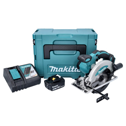 Makita DSS 610 RM1J Akku Handkreissäge 18 V 165 mm + 1x Akku 4,0 Ah + Ladegerät + Makpac