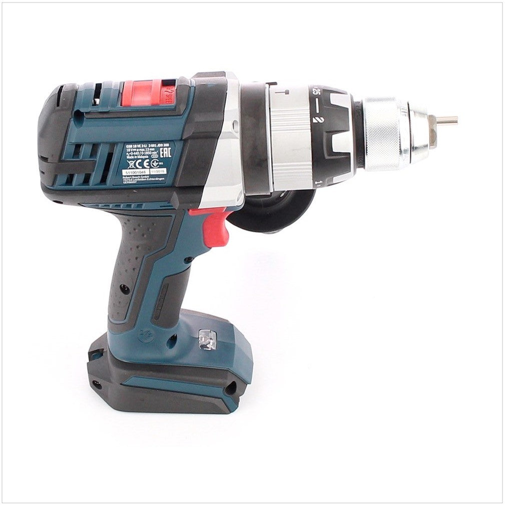 Bosch GSB 18 VE-2-Li 18V Li-Ion Professional Akku Schlagbohrschrauber Solo nur das Gerät ohne Zubehör ( 0601862302 ) - Toolbrothers