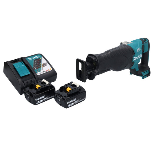 Makita DJR 187 RG Akku Reciprosäge Säbelsäge 18 V Brushless + 2x Akku 6,0 Ah + Ladegerät - Toolbrothers