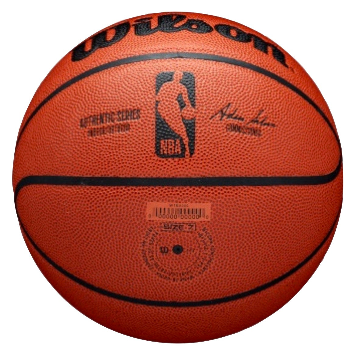 Wilson Basketball NBA Authentic Series Indoor / Outdoor Mischleder Größe: 7 Orange